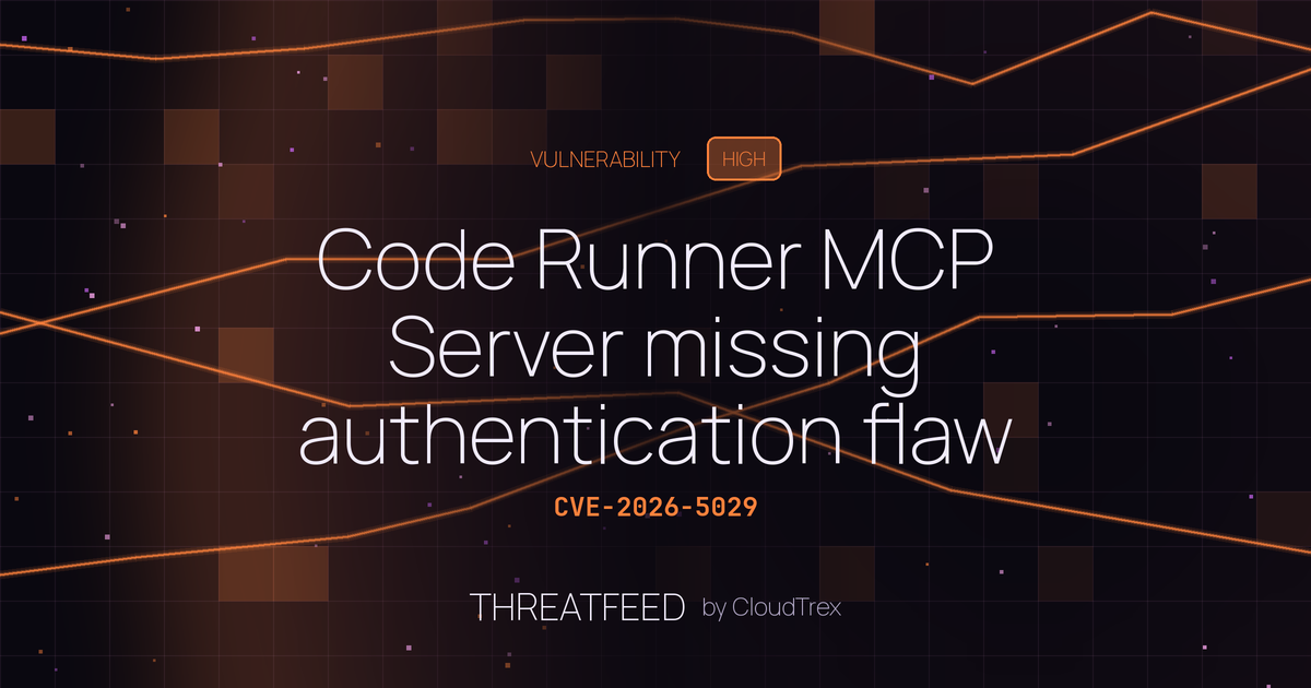 Code Runner MCP Server missing authentication flaw allows unauthorized access