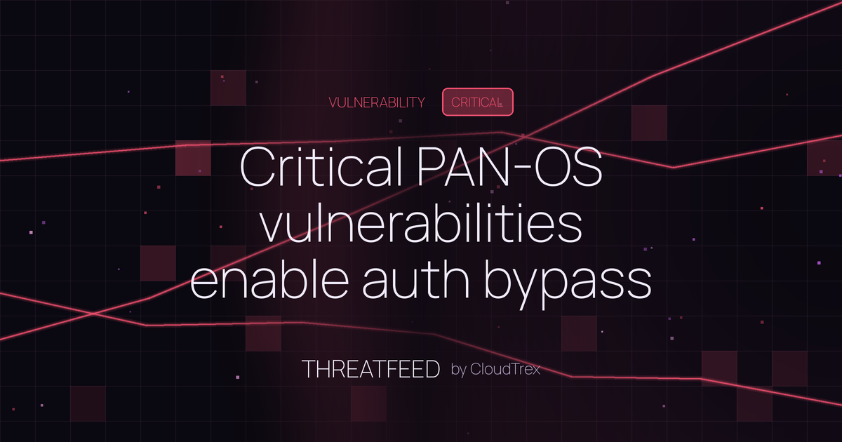 Critical PAN-OS vulnerabilities enable auth bypass and code execution