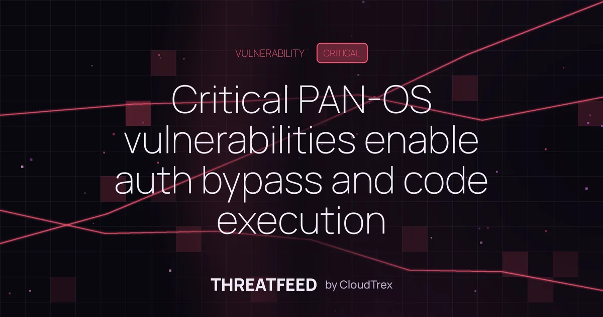 Critical PAN-OS vulnerabilities enable auth bypass and code execution