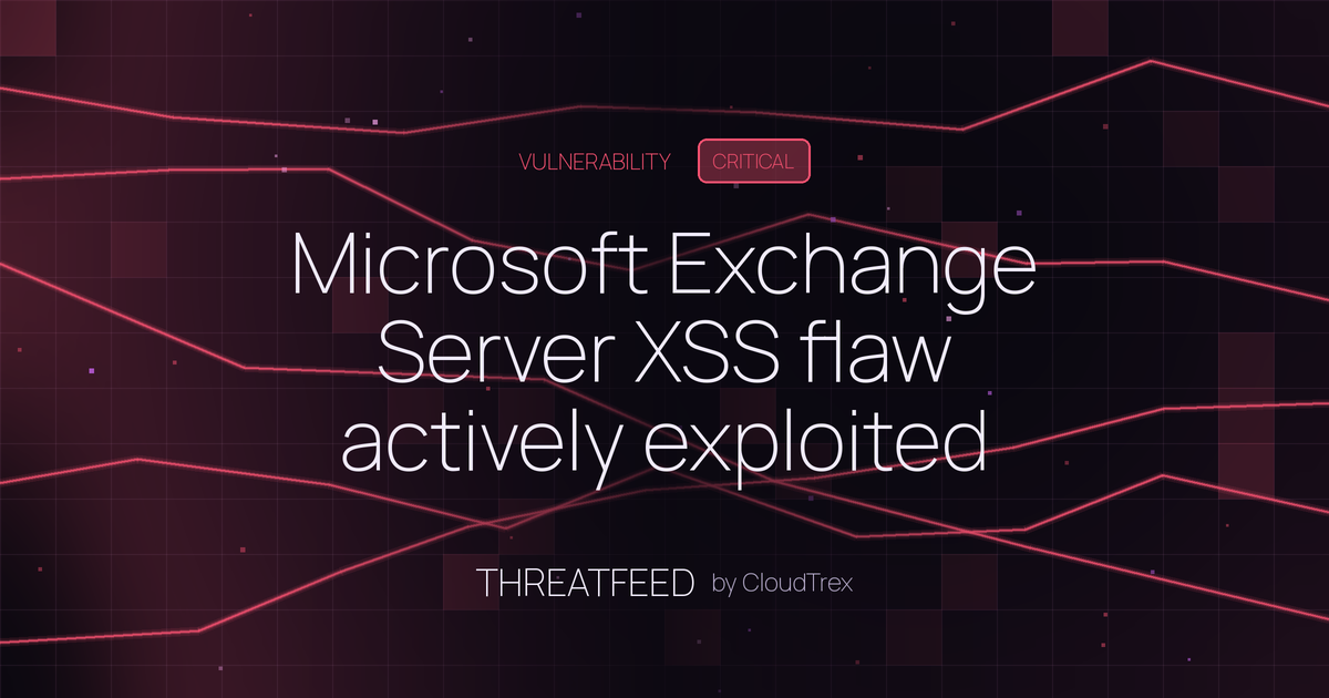 Microsoft Exchange Server XSS flaw actively exploited for session hijacking