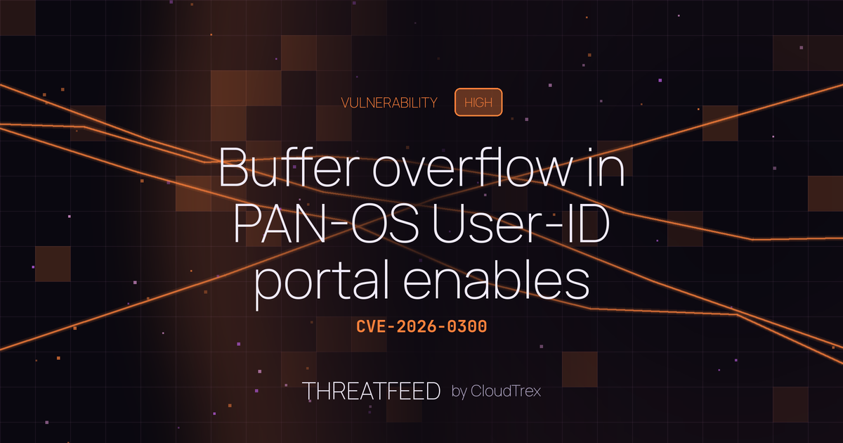 Buffer overflow in PAN-OS User-ID portal enables unauthenticated RCE
