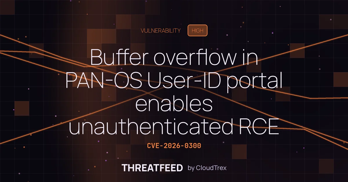 Buffer overflow in PAN-OS User-ID portal enables unauthenticated RCE