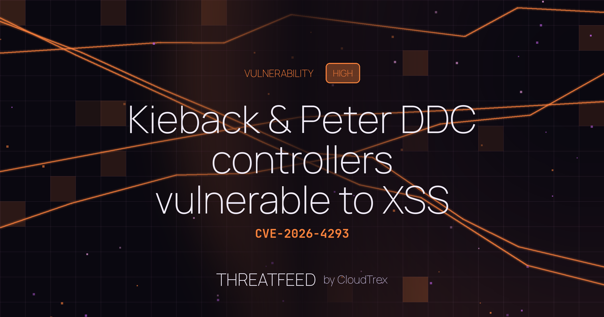 Kieback & Peter DDC controllers vulnerable to XSS attacks