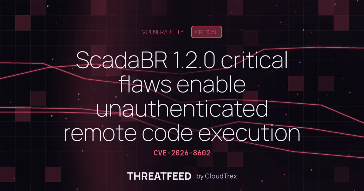 ScadaBR 1.2.0 critical flaws enable unauthenticated remote code execution