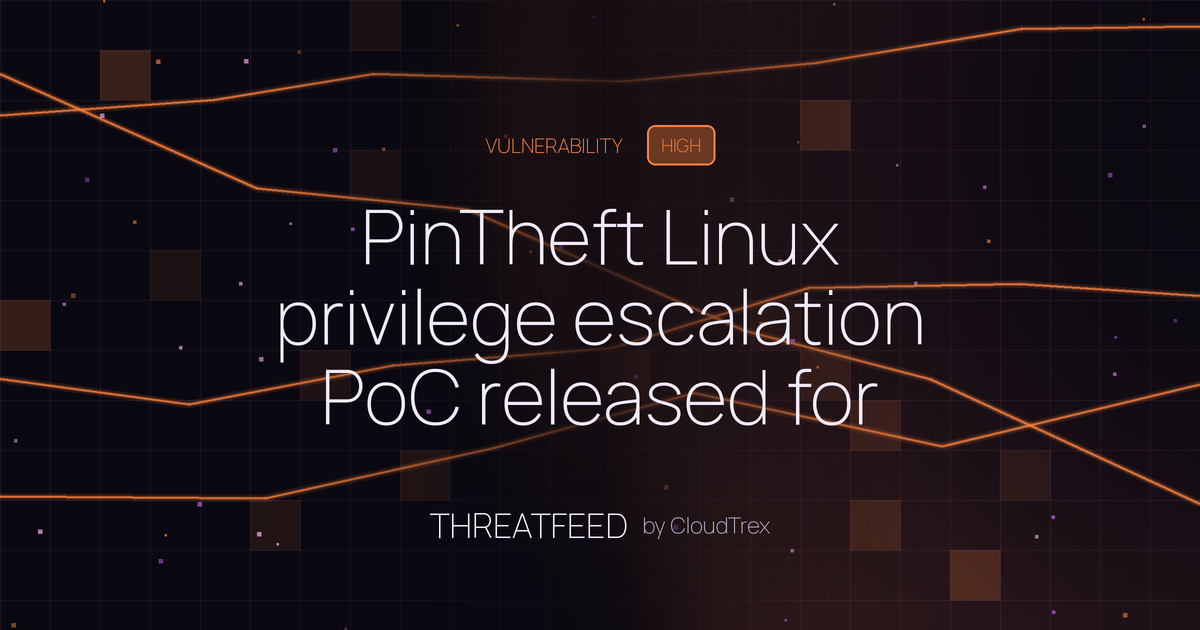 PinTheft Linux privilege escalation PoC released for Arch Linux
