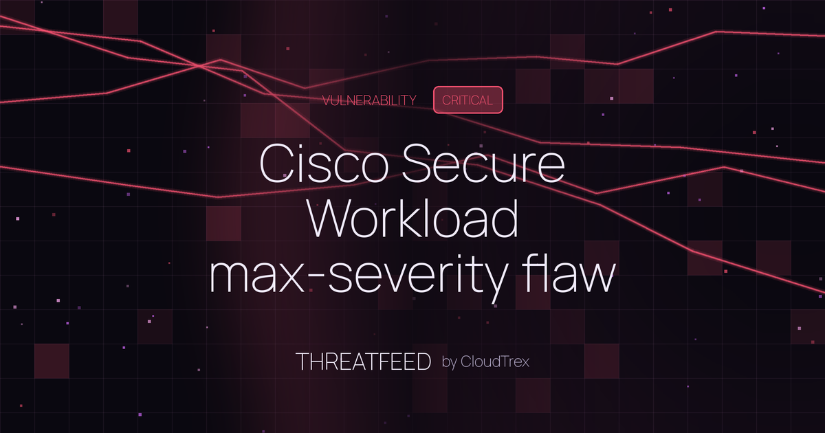 Cisco Secure Workload max-severity flaw grants Site Admin privileges