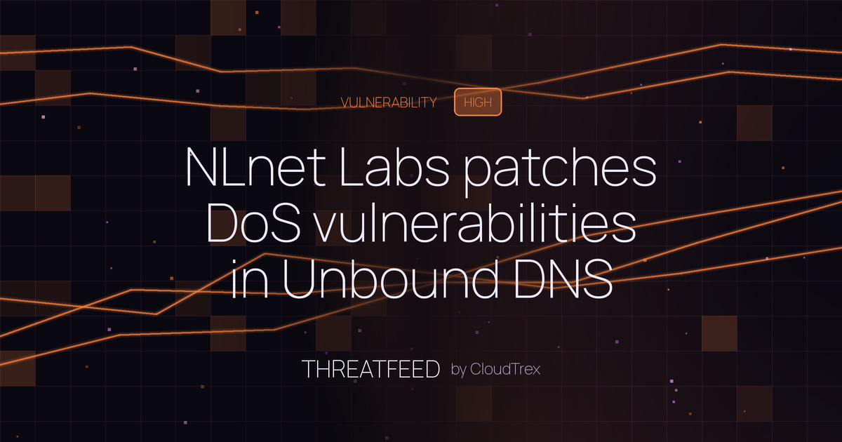 NLnet Labs patches DoS vulnerabilities in Unbound DNS resolver