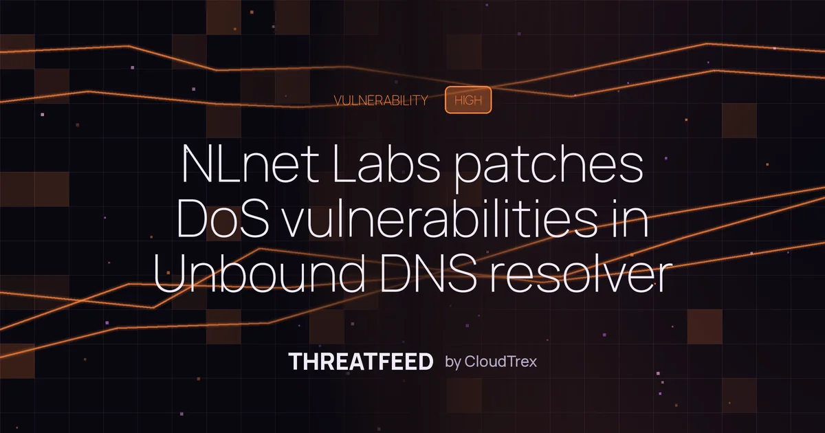NLnet Labs patches DoS vulnerabilities in Unbound DNS resolver