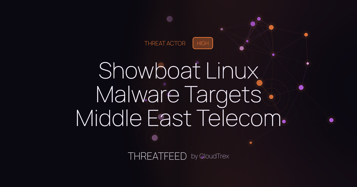 Showboat Linux Malware Targets Middle East Telecom Since Mid-2022