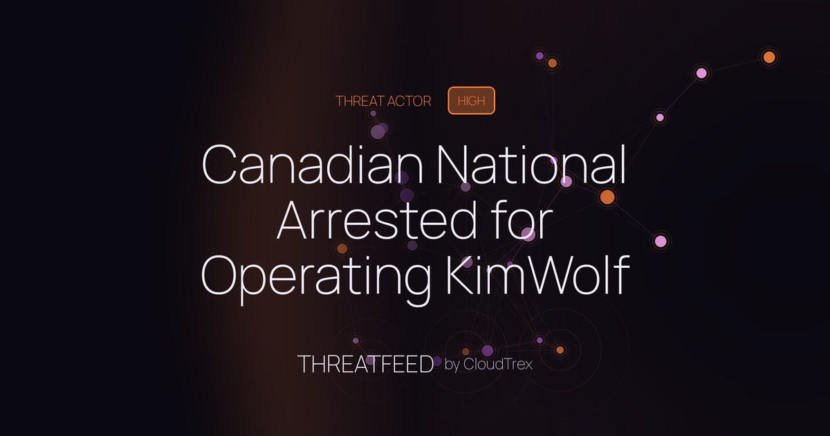 Canadian National Arrested for Operating KimWolf DDoS Botnet