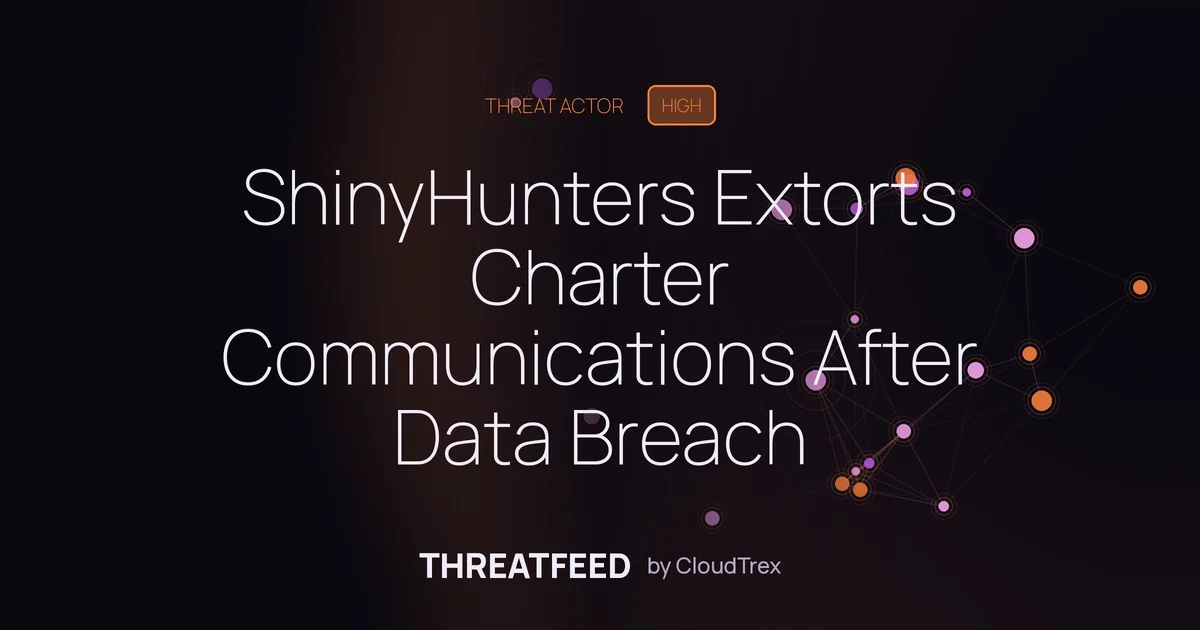 ShinyHunters Extorts Charter Communications After Data Breach