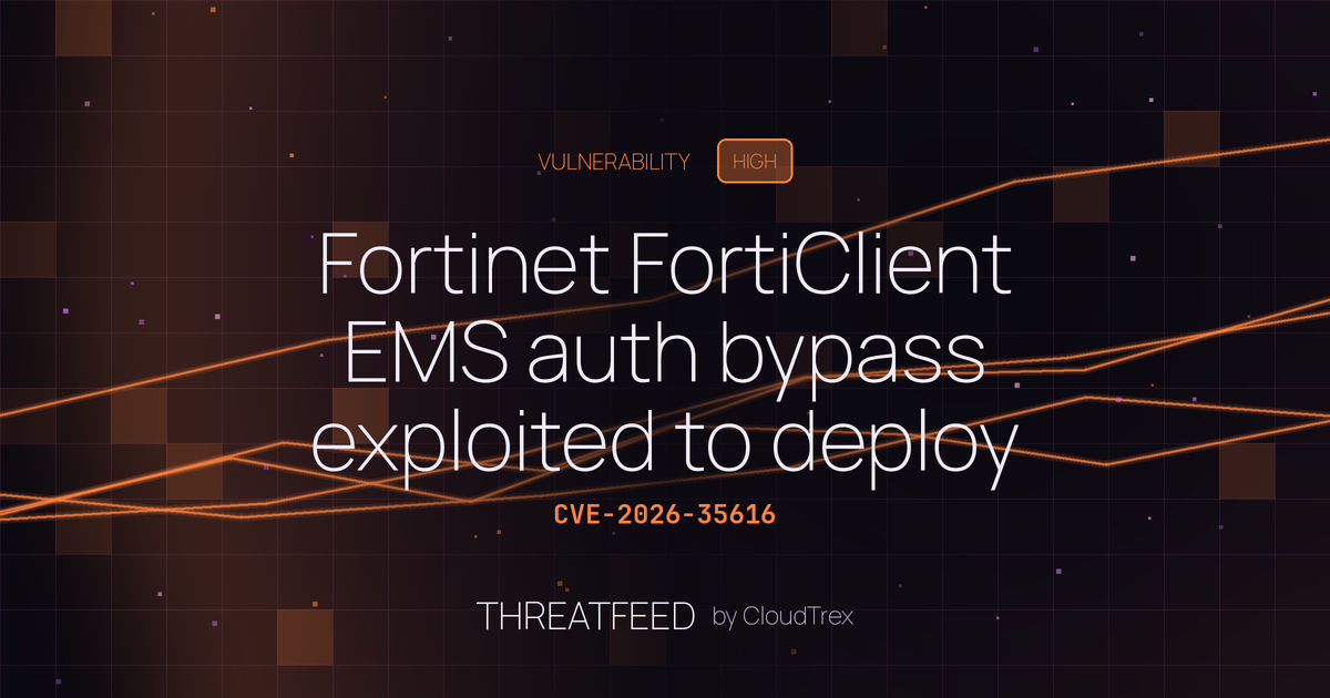 Fortinet FortiClient EMS auth bypass exploited to deploy EKZ malware