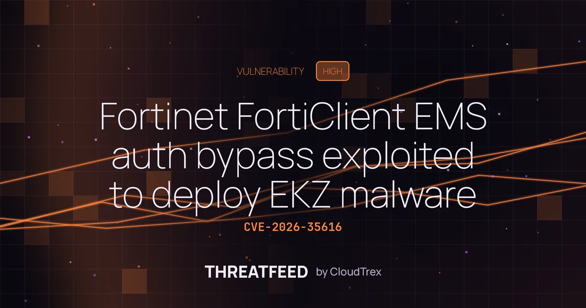 Fortinet FortiClient EMS auth bypass exploited to deploy EKZ malware