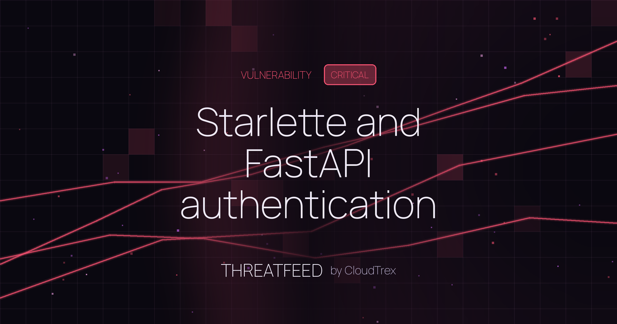 Starlette and FastAPI authentication bypass flaw affects millions of servers