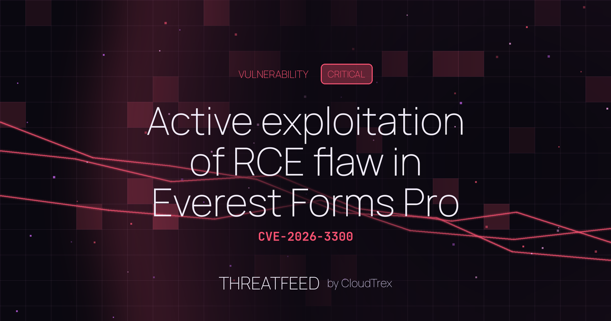 Active exploitation of RCE flaw in Everest Forms Pro WordPress plugin