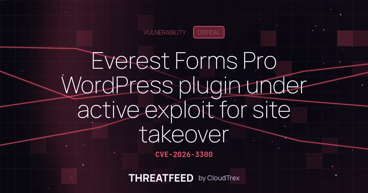 Everest Forms Pro WordPress plugin under active exploit for site takeover