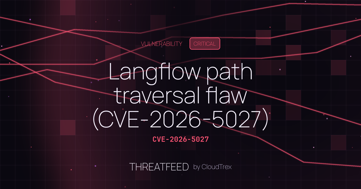 Langflow path traversal flaw (CVE-2026-5027) exploited for RCE