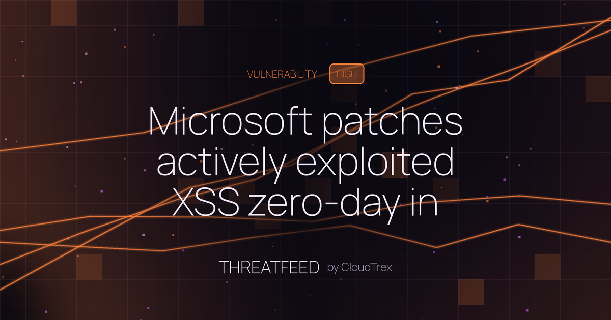 Microsoft patches actively exploited XSS zero-day in Exchange Server OWA