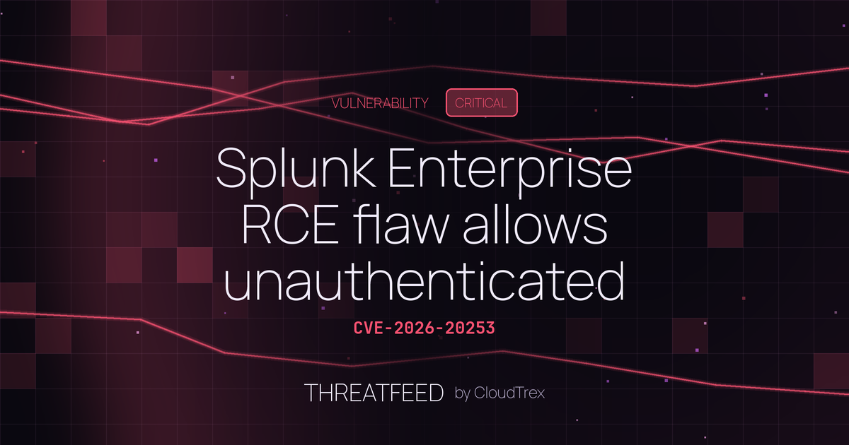 Splunk Enterprise RCE flaw allows unauthenticated remote code execution