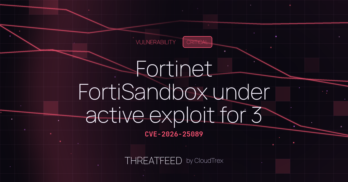 Fortinet FortiSandbox under active exploit for 3 CVEs including critical 9.1