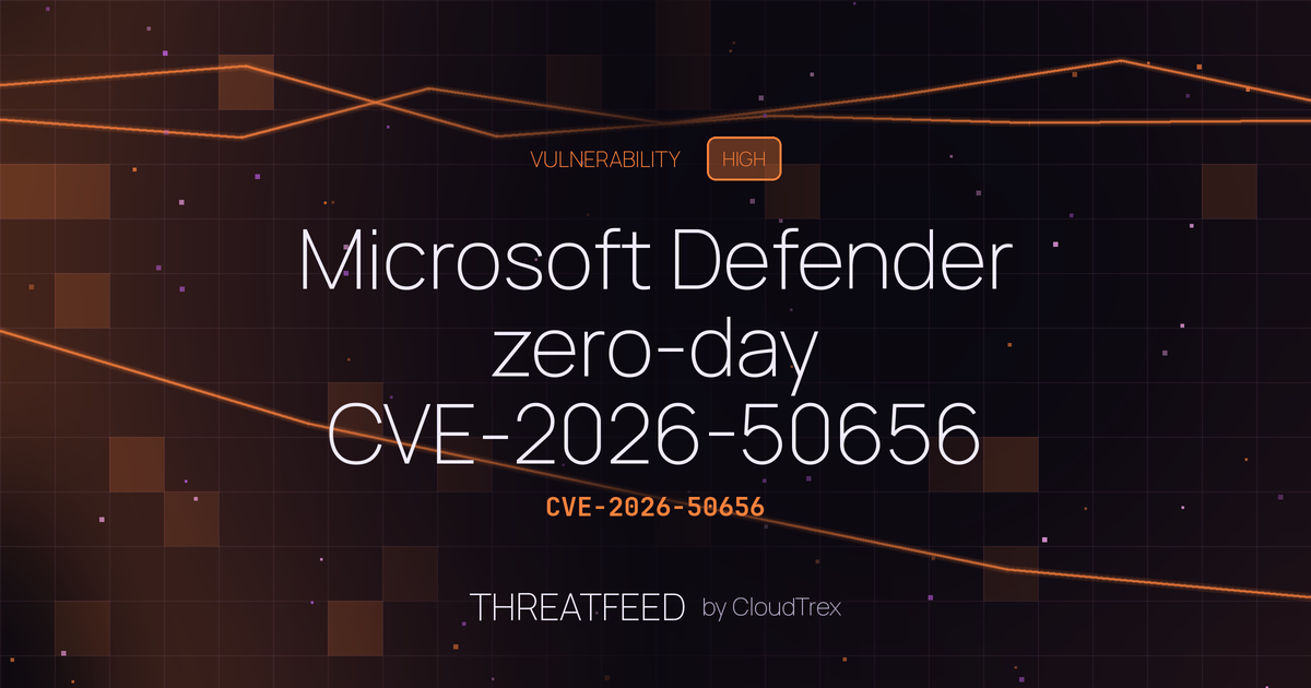 Microsoft Defender zero-day CVE-2026-50656 enables privilege escalation