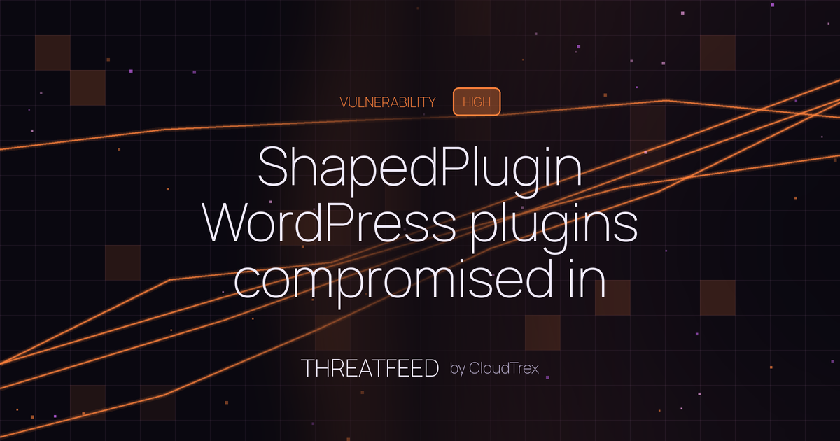ShapedPlugin WordPress plugins compromised in supply chain attack