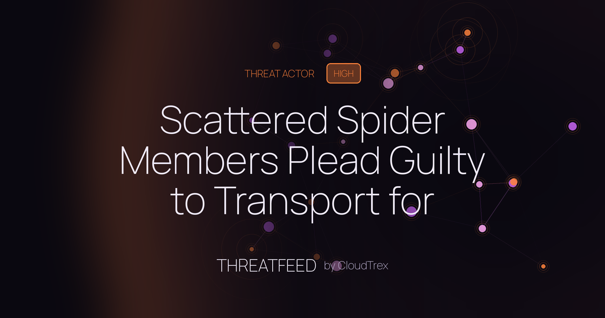 Scattered Spider Members Plead Guilty to Transport for London Breach