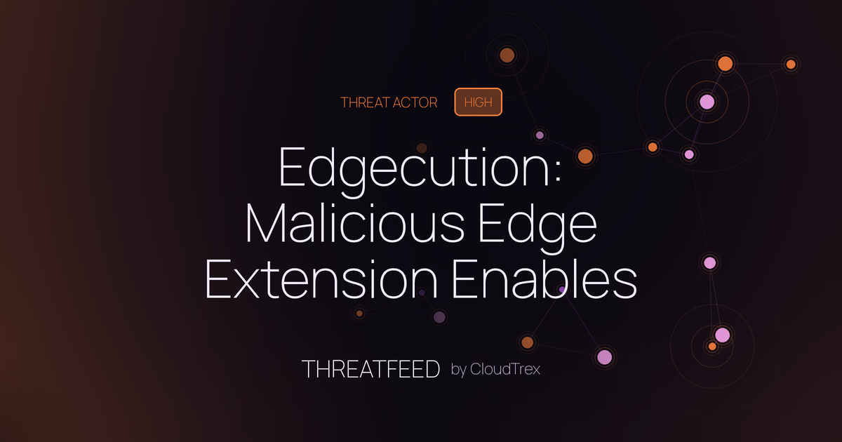 Edgecution: Malicious Edge Extension Enables Sandbox Escape
