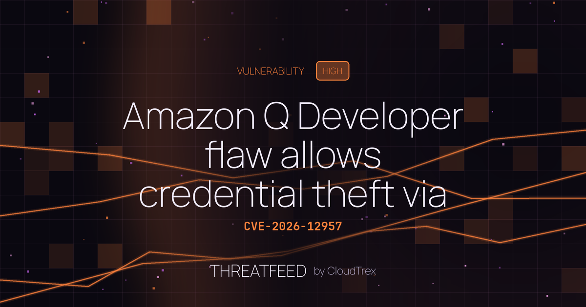 Amazon Q Developer flaw allows credential theft via malicious repos