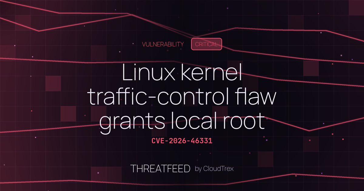 Linux kernel traffic-control flaw grants local root via public exploit