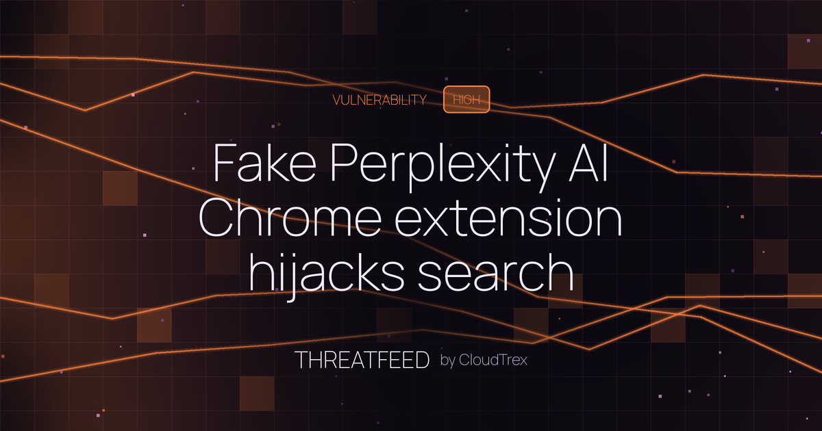 Fake Perplexity AI Chrome extension hijacks search traffic on Web Store