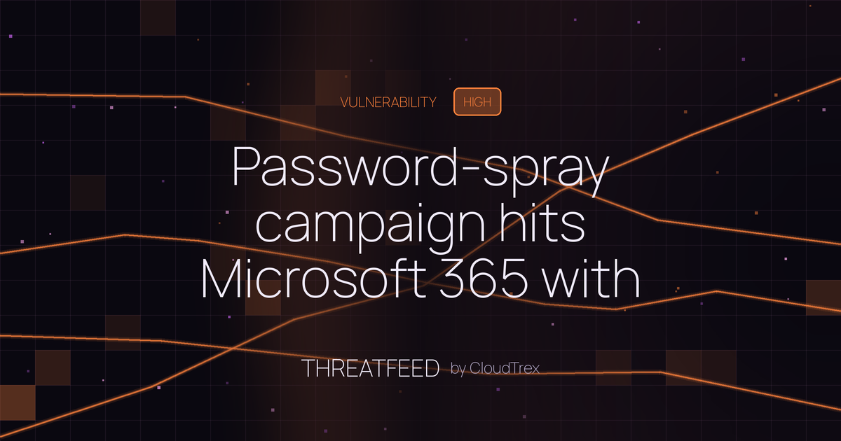Password-spray campaign hits Microsoft 365 with 81M login attempts