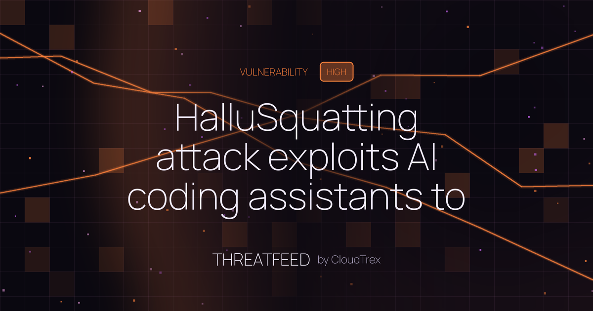 HalluSquatting attack exploits AI coding assistants to distribute malware