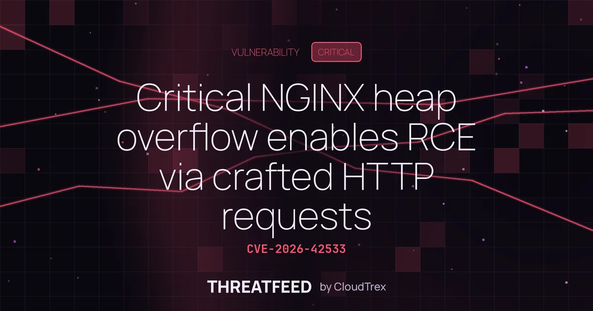 Critical NGINX heap overflow enables RCE via crafted HTTP requests