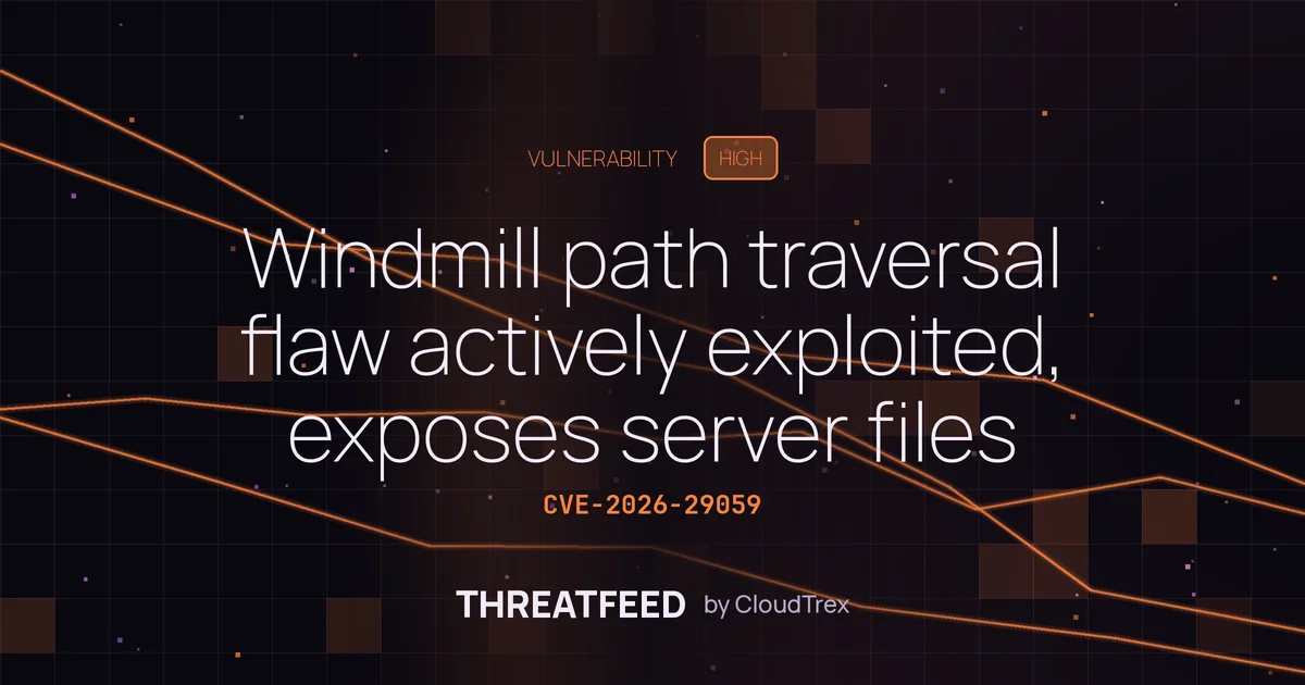 Windmill path traversal flaw actively exploited, exposes server files