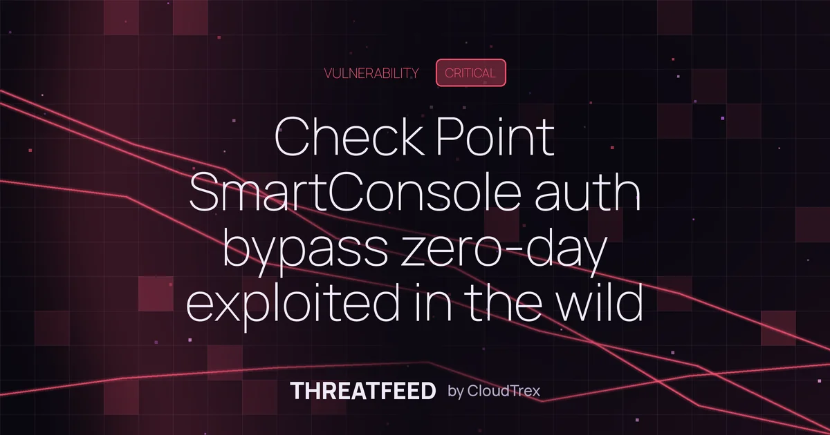 Check Point SmartConsole zero-day under active exploitation