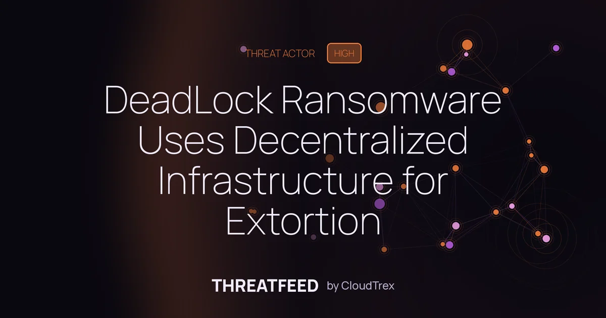 DeadLock Ransomware: Rust-Based Encryptor with Decentralized Infrastructure