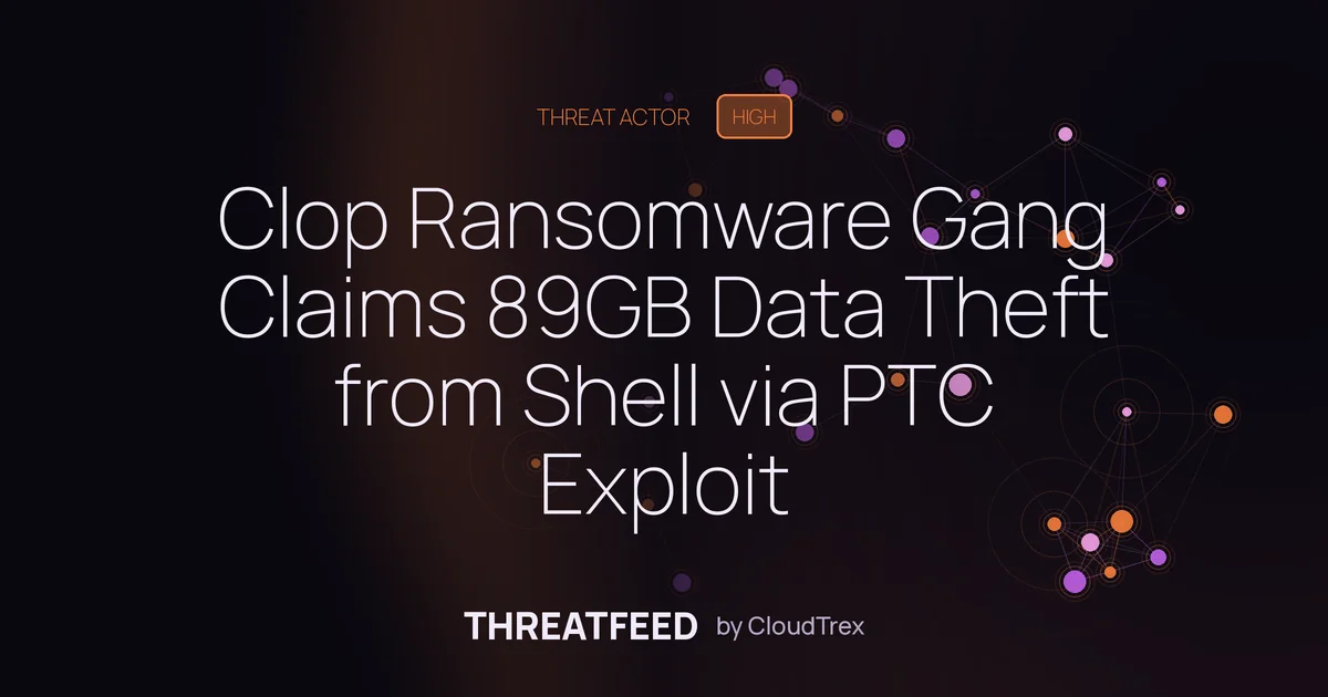 Clop Ransomware Gang Exploits CVE-2026-12569 in PTC Windchill Attacks
