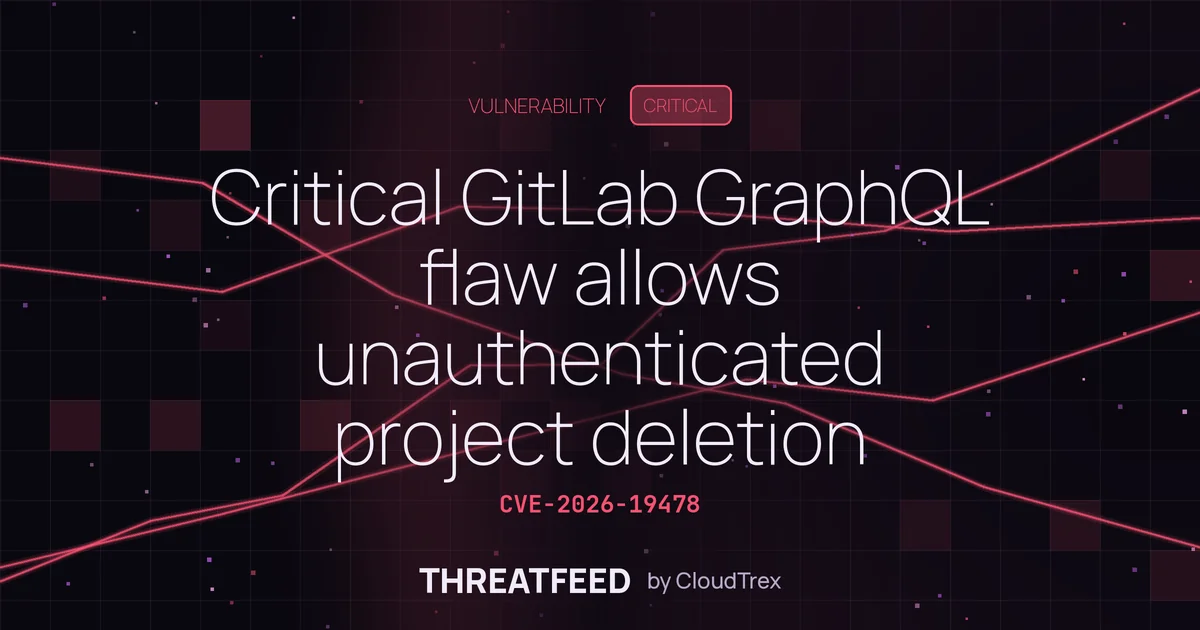 Critical GitLab GraphQL flaw allows unauthenticated project deletion
