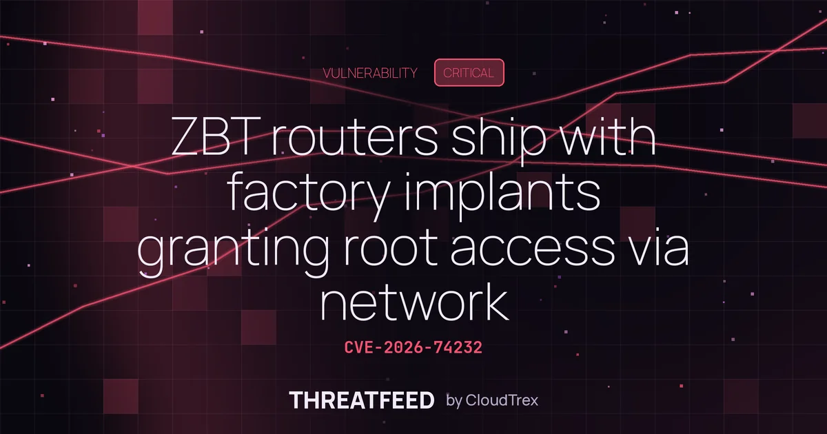 ZBT routers ship with factory implants granting root access via network