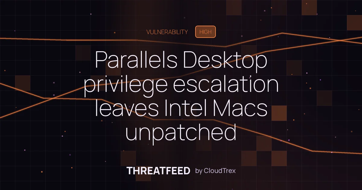 Parallels Desktop privilege escalation leaves Intel Macs unpatched