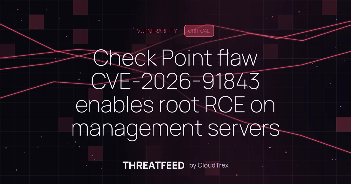 Check Point critical flaw allows root RCE on management servers