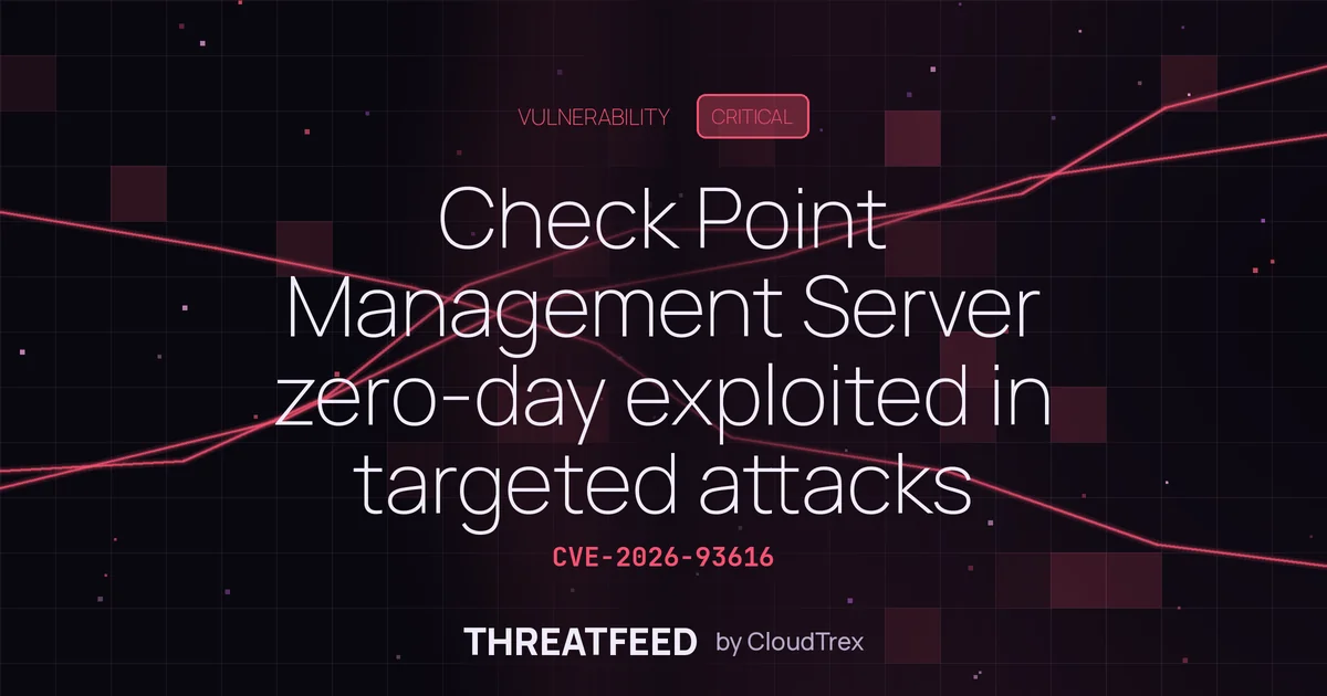 Check Point Management Server zero-day exploited in targeted attacks