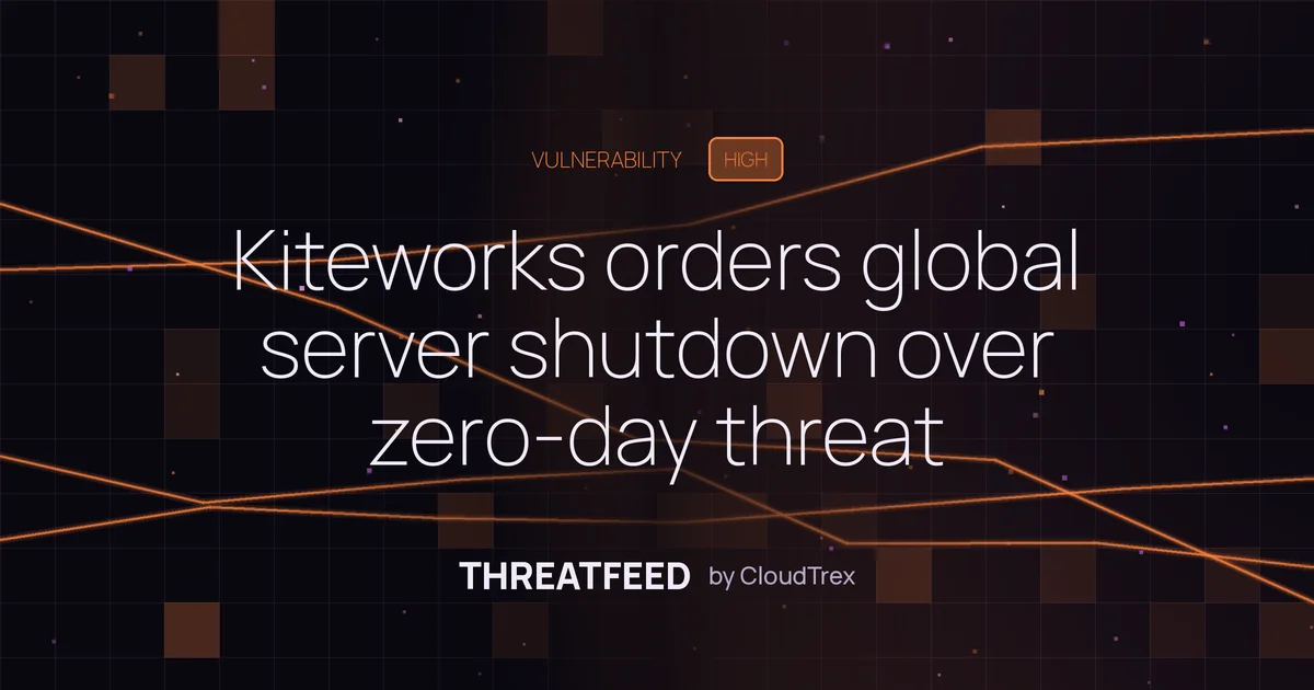 Kiteworks urges global server shutdown for zero-day threat mitigation