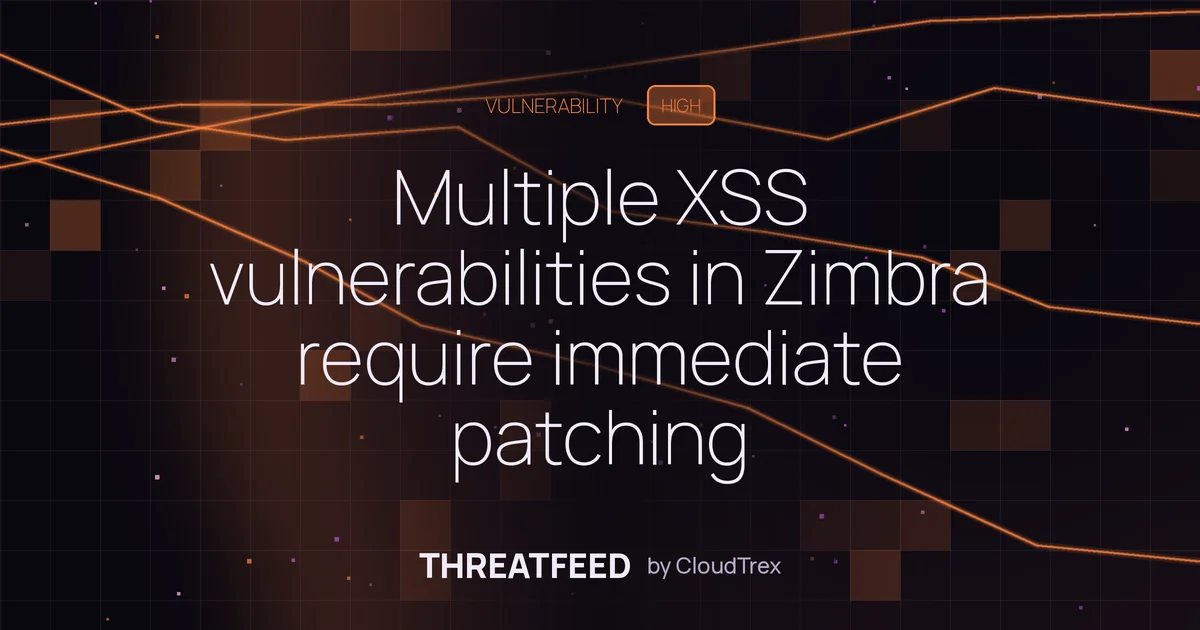 Zimbra XSS vulnerabilities require immediate patching per CERT.BE