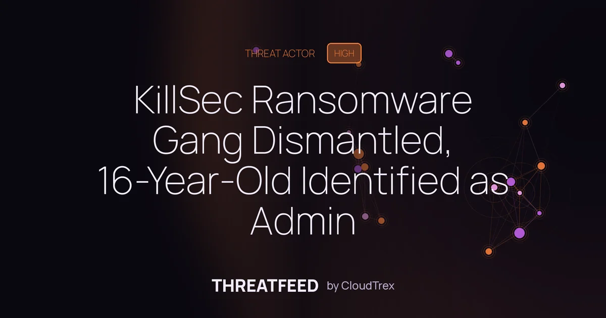 KillSec Ransomware Gang Dismantled in Operation KillSwitch