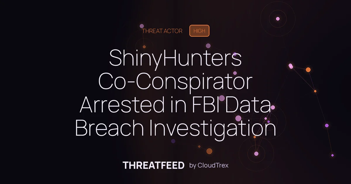 FBI Arrests ShinyHunters-Linked Ransomware Negotiator in Canada