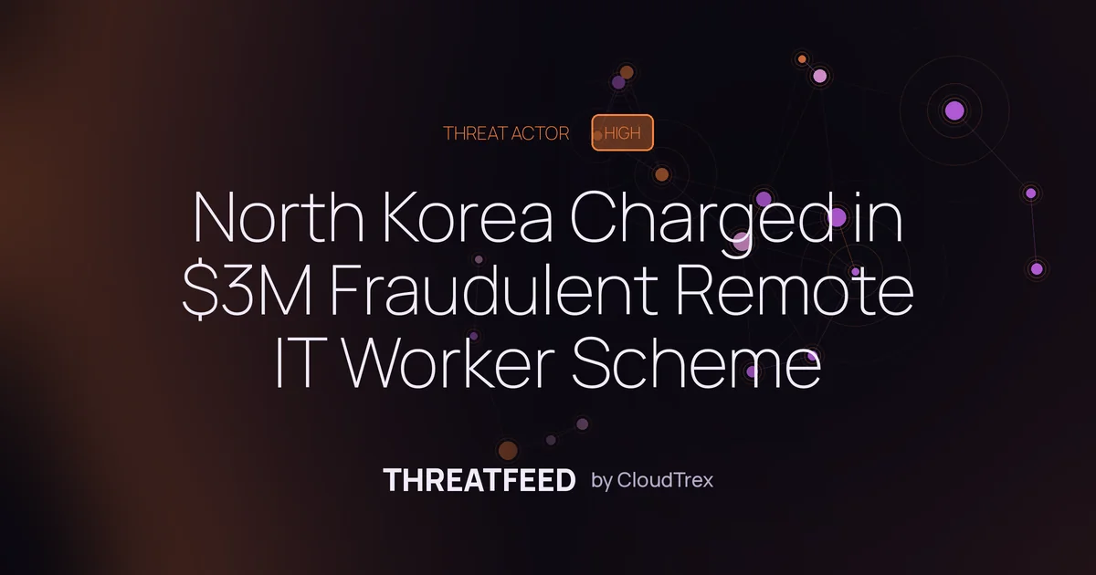 North Korea Fraudulent IT Worker Scheme: 14 Charged, 187 Devices Seized