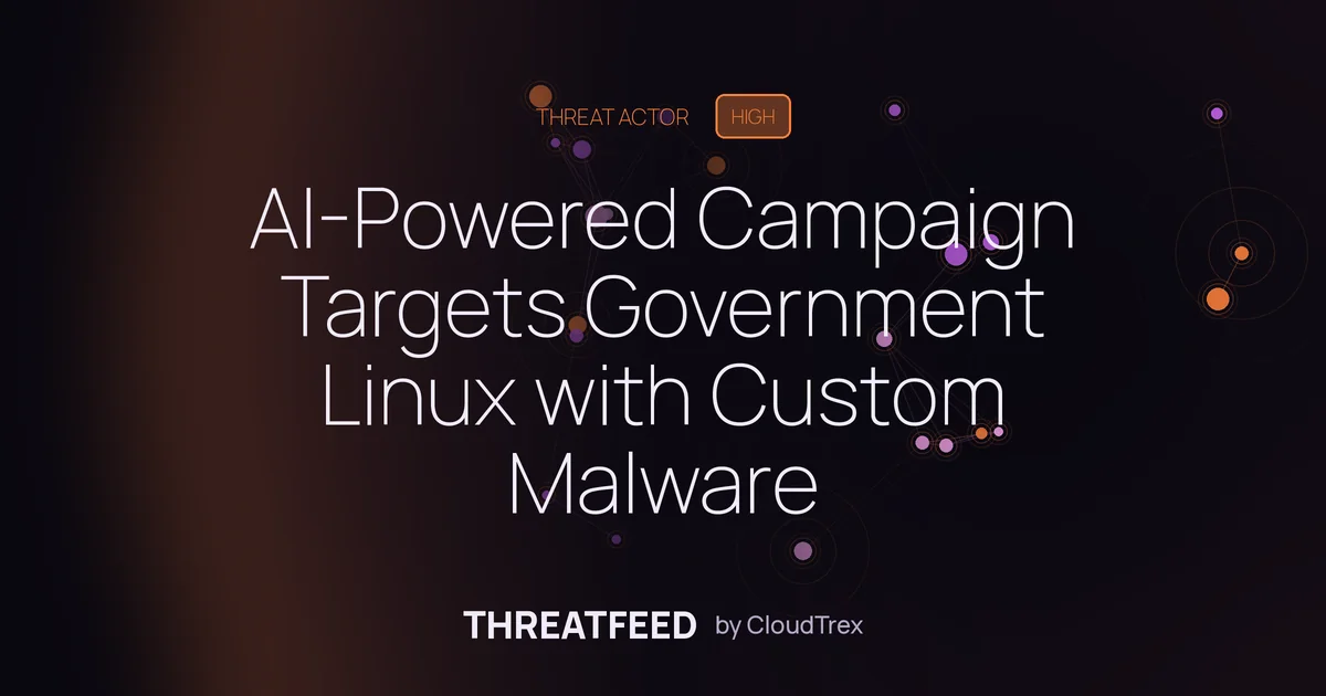 AI-Powered Campaign Targets Government Linux Systems