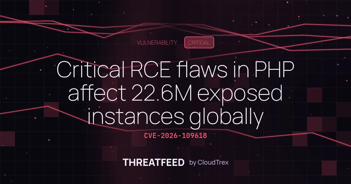Critical RCE flaws in PHP affect 22.6M+ exposed instances globally